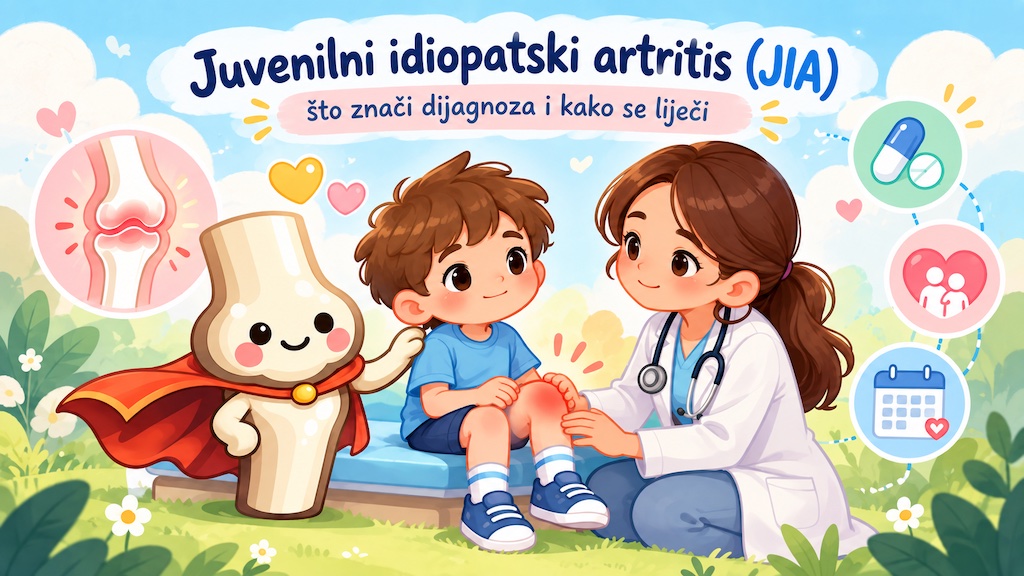 Naslovna fotografija stranice o juvenilnom idiopatskom artritisu